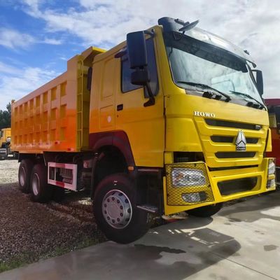 12100.000kg 中国製 中古車 トランスポート HOWO カーボンステール貨物箱付きダンプトラック