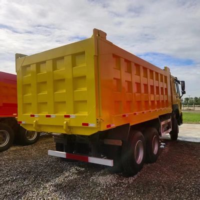 12100.000kg 中国製 中古車 トランスポート HOWO カーボンステール貨物箱付きダンプトラック