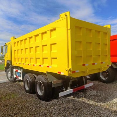12100.000kg 中国製 中古車 トランスポート HOWO カーボンステール貨物箱付きダンプトラック
