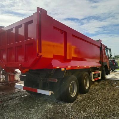 DOT認定国産重荷トラック HOWO6X4 水力システム付きダンプトラック