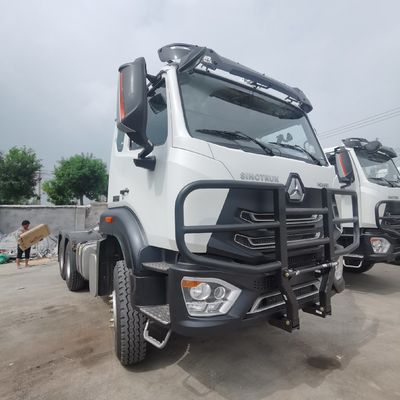 ZZ4257N3247E1H 400HPのダンプトラックトレーラーと空中吊り座席付きの牽引半トレーラー