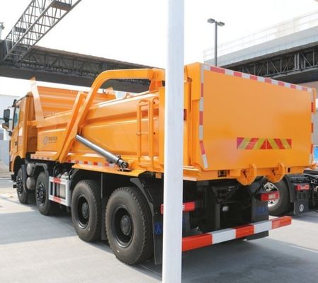シノトラック 8X4 トラック 320馬力 ハイドロリックステアリングタイヤとシノトラック・シャシー