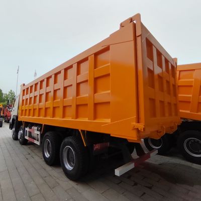 高炭素鋼貨物箱 HOWO 10輪 380HP ダンプトラック 20m3 鉱山輸送
