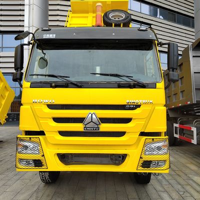 11m*2.55m*3.45m ディーゼルHOWO N7 重荷輸送用ダンプトラック