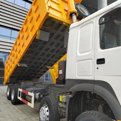 11m*2.55m*3.45m ディーゼルHOWO N7 重荷輸送用ダンプトラック