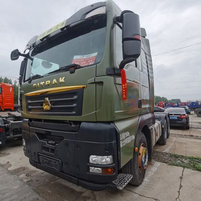 空気懸垂座席 ドライバー座席 パワフル 480HP エンジンと 6X4 シノトラックの配置