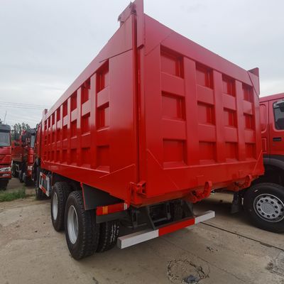 6x4 工業用シノトラック 輪胎と水力助動方向車付きの古用ダンプトラック