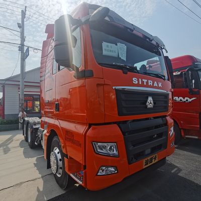 31-40t 負荷容量 シノトラック 1000L の燃料タンクと空気懸垂座席を備えた中古トラック