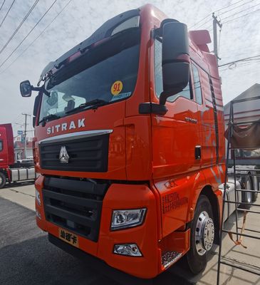 空気懸垂座席 480HP シノトラック 中古トラック 半トレーラーを牽引する 6.5x2.5x4m