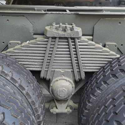 11m*2.55m*3.45m フロントリフティングスタイル タイヤと水力システム付きの古用ダンプトラック
