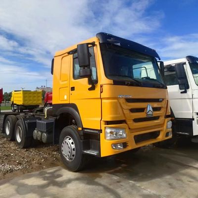 2024 Heavy Duty 371HOWO 空気懸垂座席付きディーゼルトラクター 30 日払い戻しポリシー