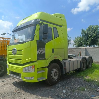 6ヶ月 販売後サービス ディーゼル 6X4 トラクター トラック J6p420HP 空気懸垂座席