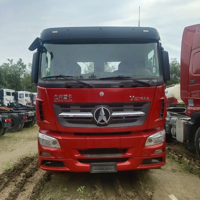 6X4 駆動ホイール 重荷牽引輸送用のベイベントラクター 負荷容量31-40t