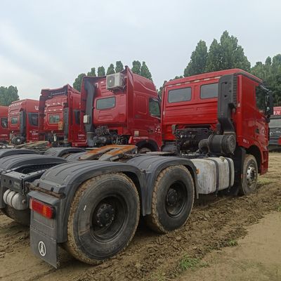 6X4 駆動ホイール 重荷牽引輸送用のベイベントラクター 負荷容量31-40t