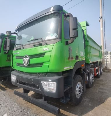 半トレーラーを牽引する古着のダンプトラック 400L 燃料タンクと空気懸垂を含む