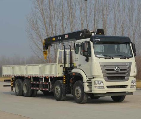 カスタマイズ可能な折りたたむ腕 水力トラック 搭載クレーン 12 トンノックブームクレーン