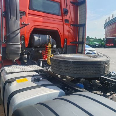 6×4 駆動車 赤 山西自動車 デロング X6000 ディーゼル トラクション トラック 燃料使用