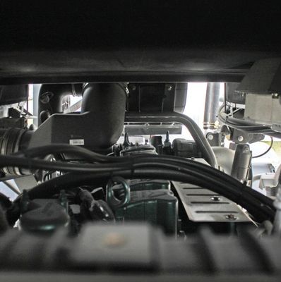 8 プレスプレス シノトルク・シャシとタイヤ付きの水力ステアリング・アギタター・トラック