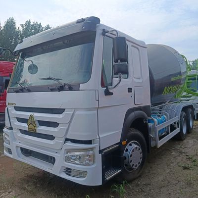 Euro 3 HOWO 12m3 380HP クラシック コンクリートミキサー トラック