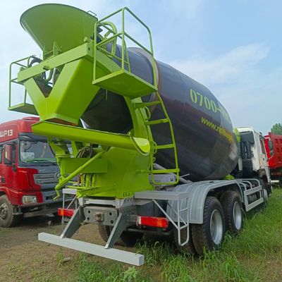 Euro 3 HOWO 12m3 380HP クラシック コンクリートミキサー トラック