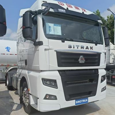 重荷型CNGトラクターと600Lの燃料タンク用空中懸垂トラック
