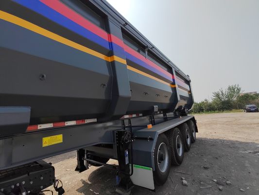 カスタムカラー 自動卸載穀物輸送トレーラー 8000-9000mm 輪盤およびそれ以上