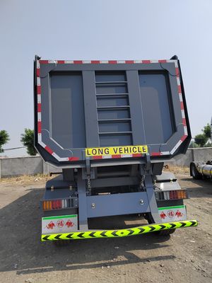 カスタムカラー 自動卸載穀物輸送トレーラー 8000-9000mm 輪盤およびそれ以上