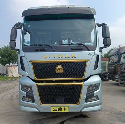 Shandeka 6X4 ガソリン引力輸送トラック マニュアルトランスミッション 負荷容量 31-40t