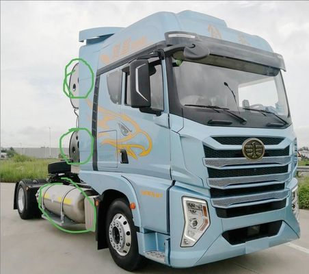 パーソナライズされた FAW X6000 トラクタートラック 重荷輸送と配達のための510HPのパワー