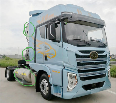 580HPのLNGとCNGFAW X6000 トラクタートラック