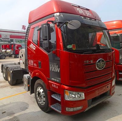 510HP FAW Jiefang J6p ガス 6X4 と 6X2 トラクション トラック 7.40m * 2.55m * 3.76m