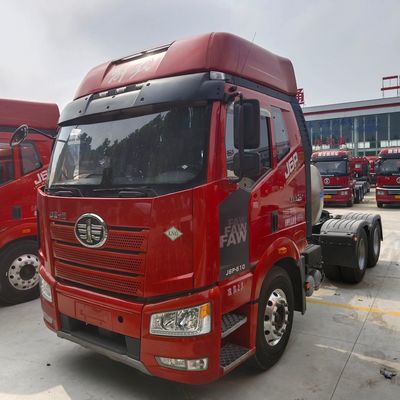 FAW J6p 輸送ソリューションのためのガス 6X4 トラクター ECE タイヤ認証