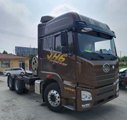 ディーゼル・リバレーション・ガスのトラック 4*2 助動車と炭素鋼貨物箱材料