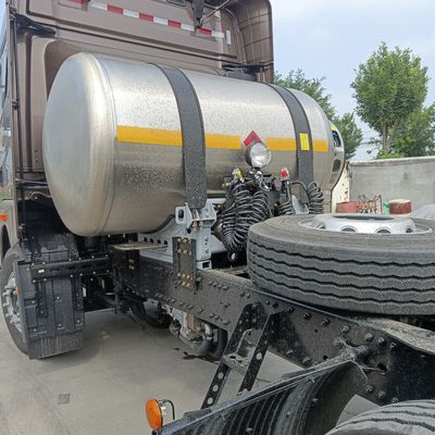 ディーゼル・リバレーション・ガスのトラック 4*2 助動車と炭素鋼貨物箱材料