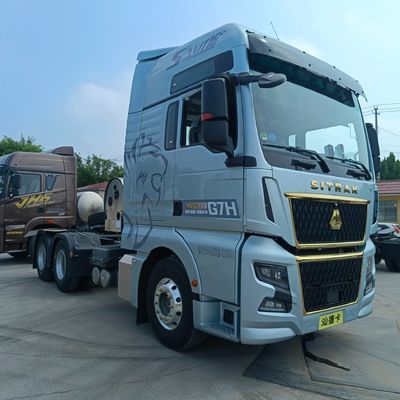 630HP 6*4 2024 Shandeka G7h LNG トラクター トラック 8.25m*2.55m*3.96m貨物輸送