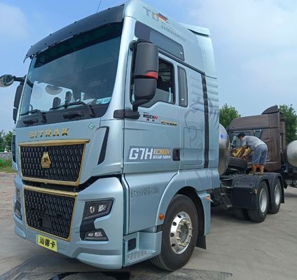 2024 Shandeka G7h LNGガストラクター トラック 6 * 4 630HP トラック トラックヘッド