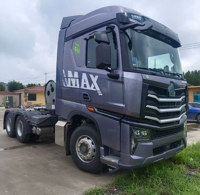 国産重型トラック マックス HOWO LNG自動トランスミッション牽引トラック 返金