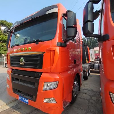 7000.00cm * 250.00cm * 345.00cm パッケージサイズ 安価なSitrak 6X4 480 HP トラクターヘッド